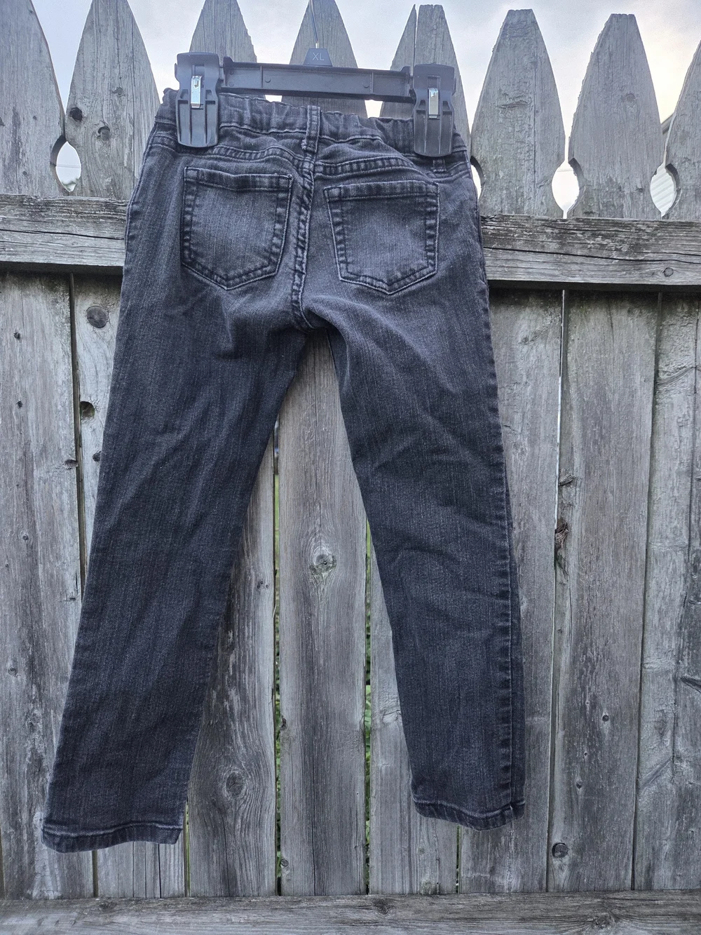 The Children's Place Girls' Black Denim Skinny Jeans